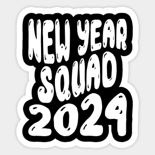 New Year Squad Sticker